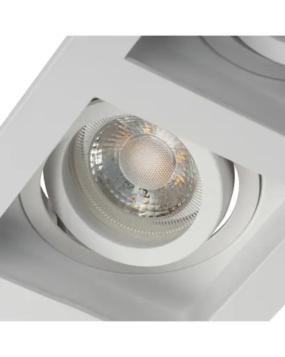 Кольцо точечного светильника Kanlux 38367 ARET 2x10W IP20 белое - фото 2