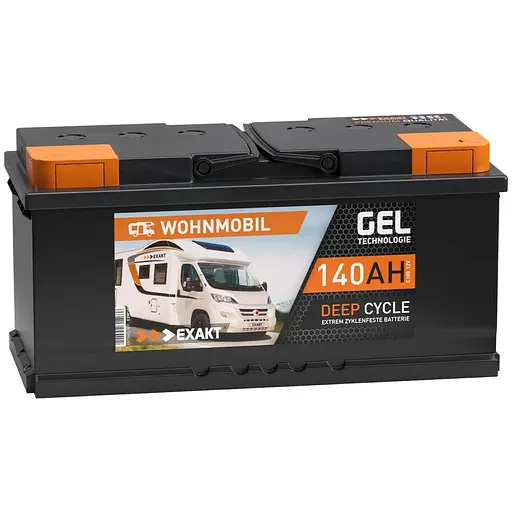 Акумулятор гелевий EXAKT 140Аh / 12V GEL