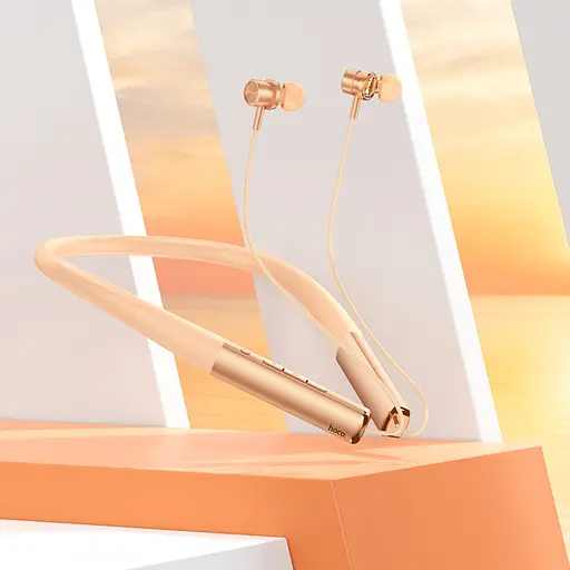 Навушники бездротові Hoco ES71 вакуумні помаранчевий smoothie - фото 4