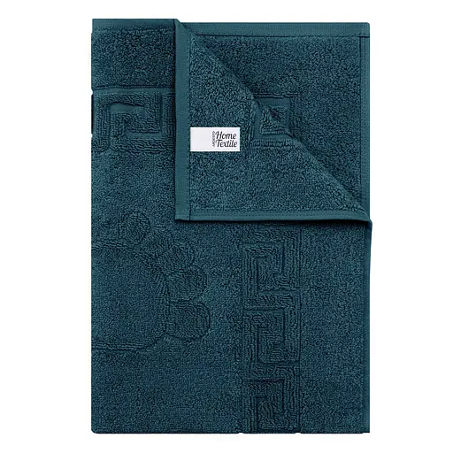 Килимок для ніг махровий Ardesto Home 50х70 см 100% бавовна смарагдовий (ART2557EM)  - фото 2