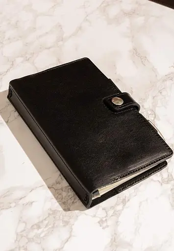 Шкіряний блокнот (Софт-бук) 4.0 чорний - фото 7