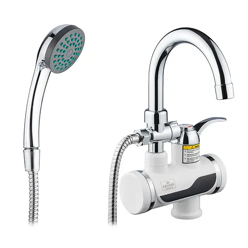 Проточный водонагреватель Kroner KRM Volt – CW191MDS с дисплеем CV023248 - фото 1