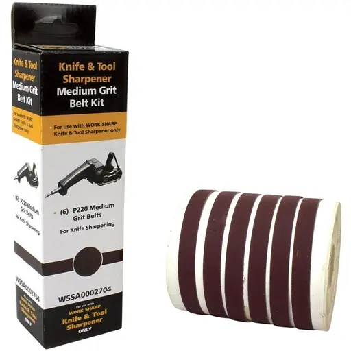 Набір змінних Ременів Work Sharp WSKTS середній - зерністість P220 6 шт.