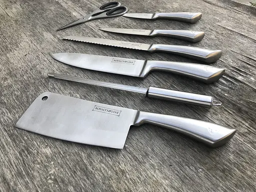 Набір кухонних ножів Royalty Line Switzerland RL-KSS600 - фото 4