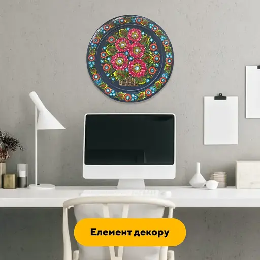 Деревянный пазл Петриковская Роспись Цветущие Мальвы Екатерины Каракуци, А2, Картонная коробка 300+ элементов - фото 6