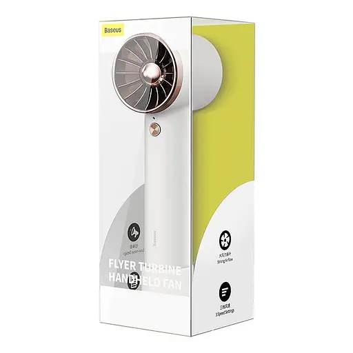 Вентилятор портативный Baseus Type-c Fan Flyer Turbine 4000 mAh - фото 7