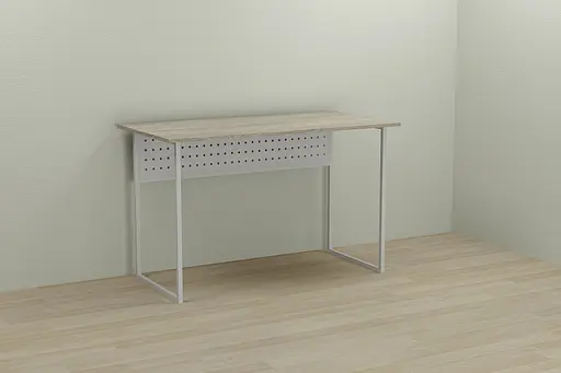 Компьютерный стол Ferrum-decor Майк 75x120x60 белый ДСП Дуб Сонома 16мм (FRD-101308) - фото 4