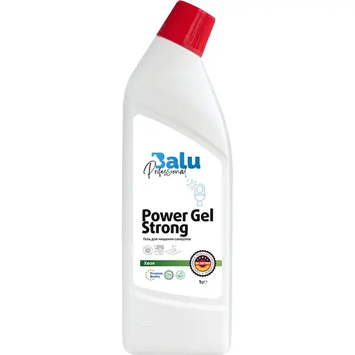 Гель для чистки санузлов Balu Power Gel Strong Хвоя 1 л