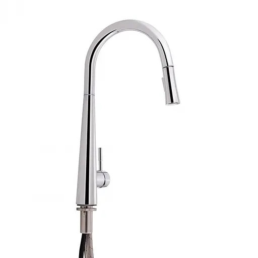 Змішувач для кухні з висувним виливом Qtap Evicka 9135103UC Хром - фото 1