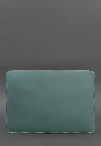 Чохол із натуральної шкіри BlankNote для MacBook 13 дюйм Бірюзовий - фото 2