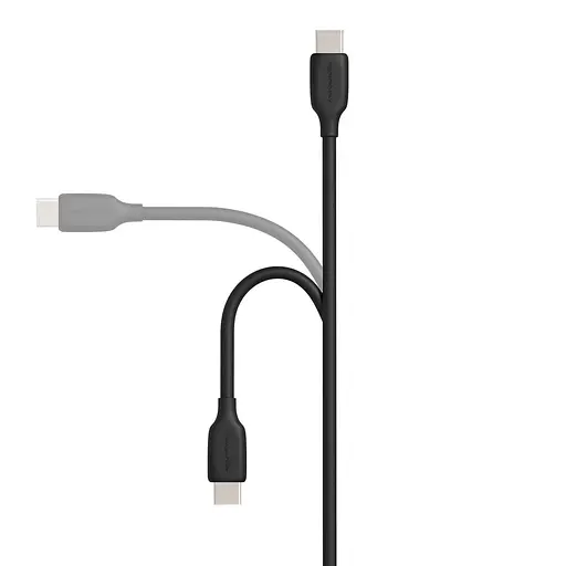 Кабель Amazon Basics USB-C/USB-A 2.0 для швидкої зарядки, швидкість 480 Мбіт/с, сертифікація USB-IF, Apple iPhone 16/15, iPad, Sam - фото 2