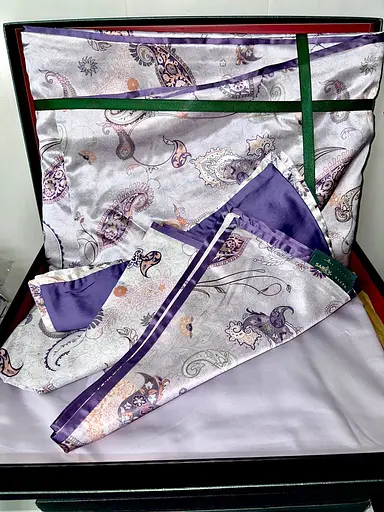 Постельное белье Ikarus Lila Шелк+Сатин Делюкс Sarev pbe0051724 - фото 3