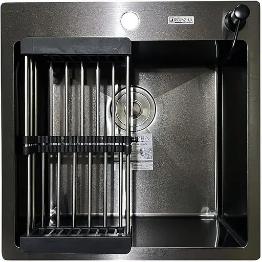Кухонна мийка Romzha Arta U-450S BL