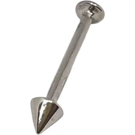 Срібна сережка для пірсингу губи Dear. 7016С