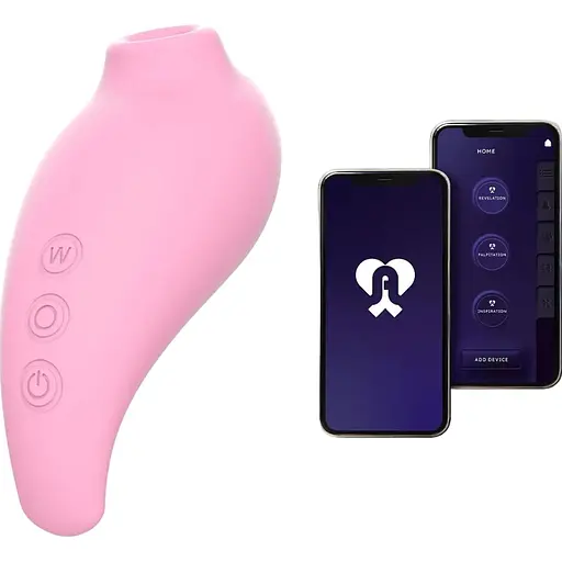 Вакуумний стимулятор Adrien Lastic Revelation Pink + App SO8533 (108464) - фото 4