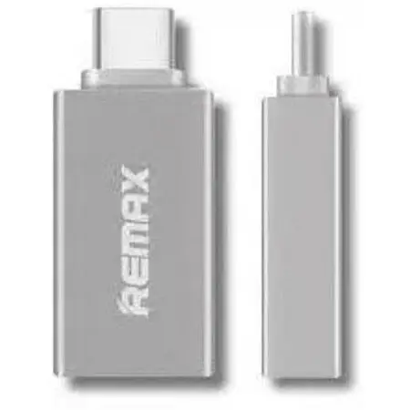 Переходник-Usb Remax отг RA-OTG1 Type C-USB 3.0 silver