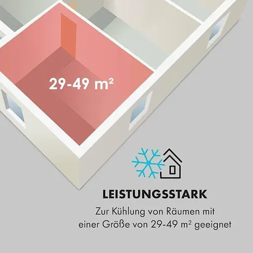 Мобильный кондиционер Klarstein Kraftwerk Smart 10K (10034666) - фото 6