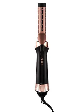 Фен-щетка 4 в 1 Rotex RHC494-T стайлер с турмалиновым покрытием, вращающаяся расческа AirBrush 1200 Вт - фото 8