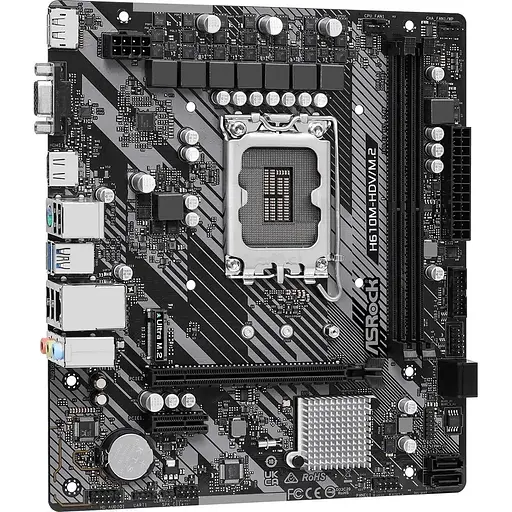 Материнская плата ASRock H610M-HDV/M.2 R2.0 Socket 1700 - фото 4