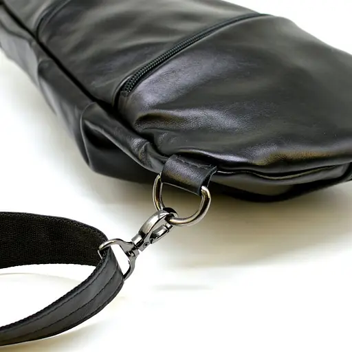 Кожаная сумка-слинг Tarwa 25х45х3 см sum0025596 - фото 8