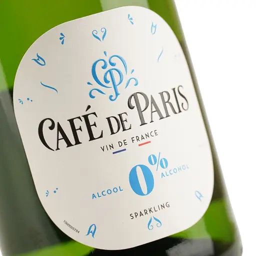 Вино игристое безалкогольное Cordier Cafe de Paris белое сладкое 0.75 л - фото 5