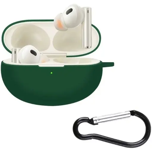 Чохол-накладка DK Silicone Candy Friendly з карабіном для Realme Buds Air 6 Pro (016473) (green)