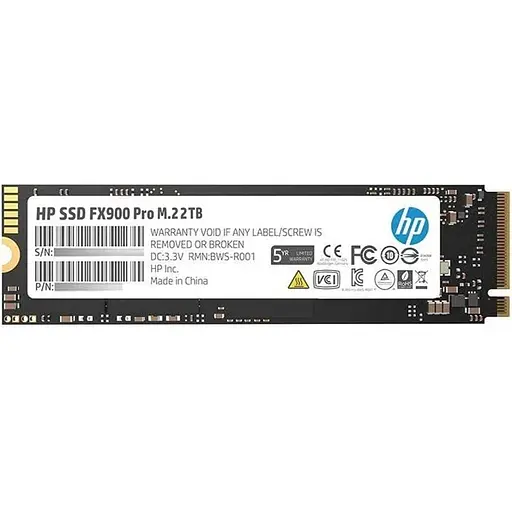 SSD накопитель HP FX900 Pro 2TB (4A3U1AA) [142861]