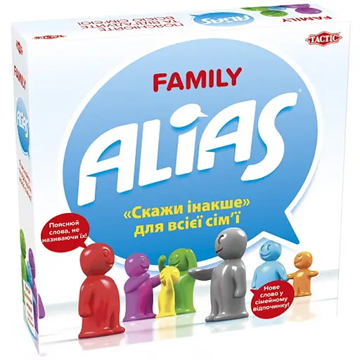 Настольная игра Tactic Семейный Алиас (Family Alias) (укр.) (54336) - фото 1