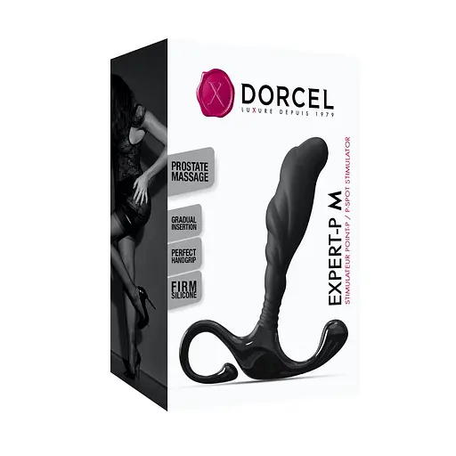 Масажер простати Dorcel Expert P M, 11 см чорний - фото 5