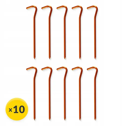 Набір кілочків для намету Mountain Goat алюмінієві 18 см, Hex 10 шт (P-5905973406871) - фото 7