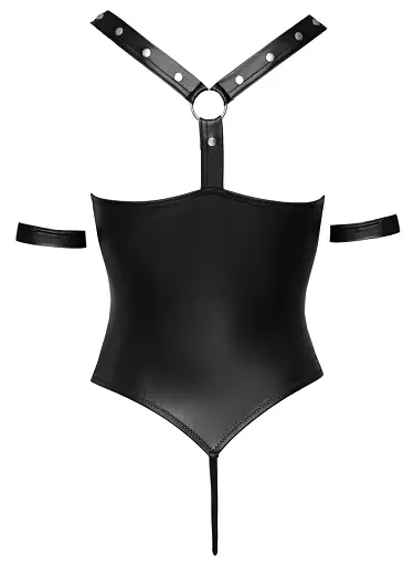 Боди Cottelli Collection Bondage Ouvert S черный - фото 7