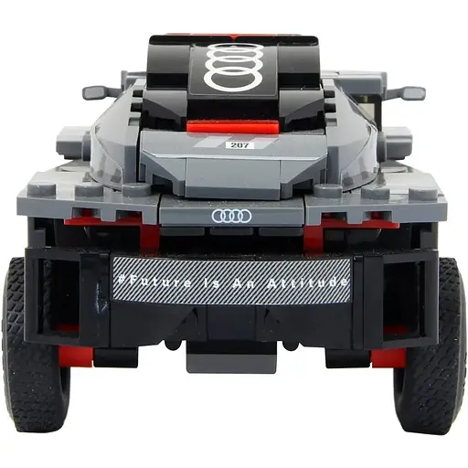 Машинка-конструктор Rastar Bricks Audi RS Q e-tron 1:30 серый - фото 4