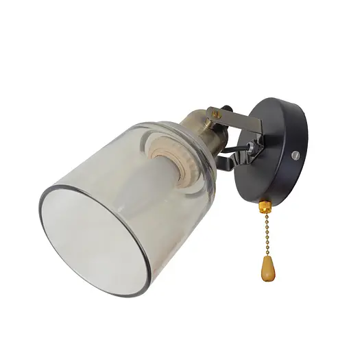 Бра Brille LK-687W/1 E27 AB/BK настінне накладне лофт