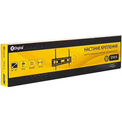 Настінне кріплення X-Digital Steel ST415 Black - фото 3