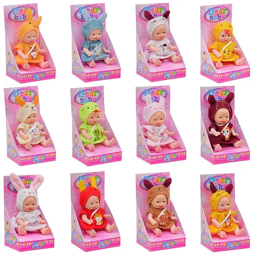 Пупс інтерактивний, 12 см, музика, мама-тато, сміх (В асортименті) - фото 6