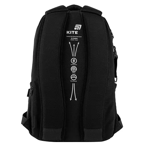 Рюкзак Kite Education teens 2578L Fearless Чорний (K26-2578L) - фото 7