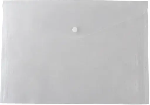 Папка-конверт А4 на кнопці, прозора BM.3926-00 Buromax (4823078953285) - фото 1