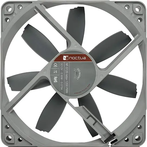 Вентилятор 120mm Noctua NF-S12B redux-1200 PWM - фото 3