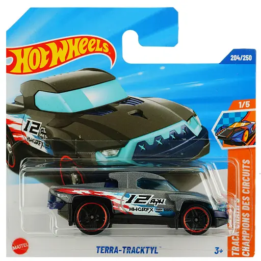 Базова машинка Hot Wheels Track Champs Terra-Tracktyl сіра (5785) JBB82-N521   