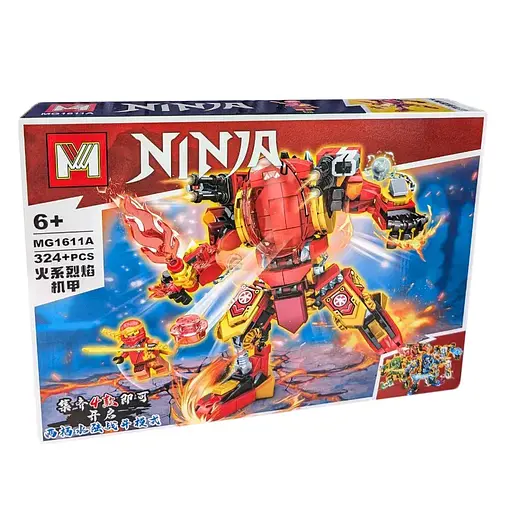Конструктор NINJA, MG1611, 301-324 деталі, (В асортименті) - фото 2