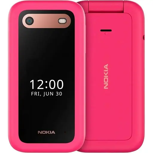 Мобільний телефон Nokia 2660 Flip Pink (1GF011PPC1A04)