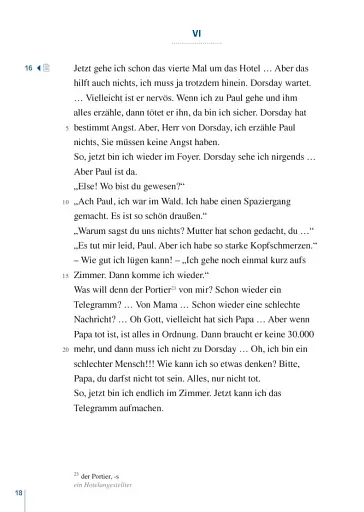 Fraulein Else. Leseheft mit Audio-CD - фото 17