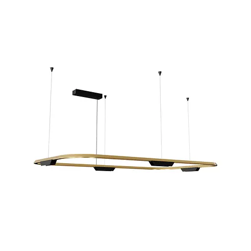 Підвіс RGL7785 25W GD+BK 3000K - фото 1