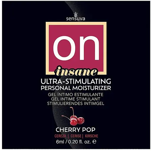Пробник Sensuva - Ultra-Stimulating On Insane Cherry Pop (6 мл)