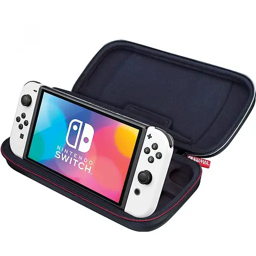 Чехол Vinyl Deluxe Travel Case (Black) (Nintendo Switch, Switch Lite, Switch OLED model) - фото 4
