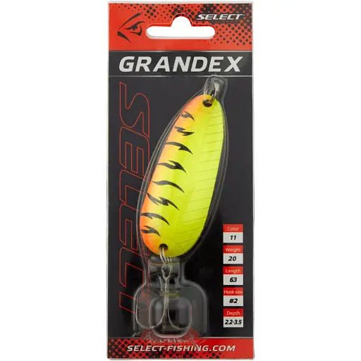 Блешня Select Grandex 20 g 63 mm #11 - фото 2