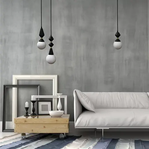 Подвес Dome, PikArt арт. 4844 Серебряный/белый 33 см - фото 4