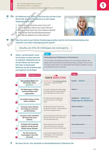 Fokus Deutsch C1. Alltag und Beruf. Kurs- und Übungsbuch mit Audios online - фото 11