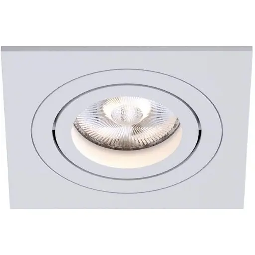 Светильник точечный врізний KLOODI KD-BASE SQ92 GU10 WH - фото 1