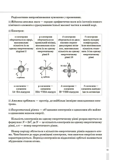 Довідник учня. Хімія. Усі означення і формули. 7–11 класи - фото 4